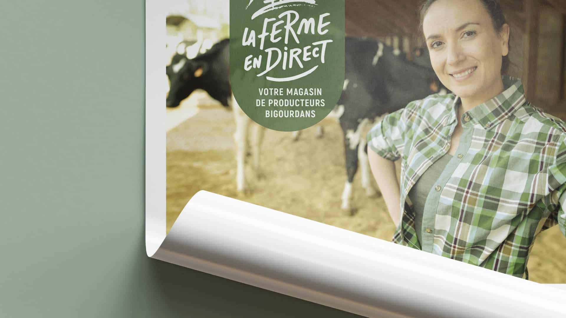 Campagne la Ferme en Direct par le Collectif Unithy