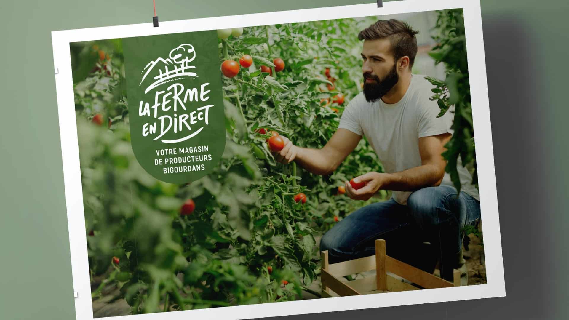 Campagne la Ferme en Direct par le Collectif Unithy