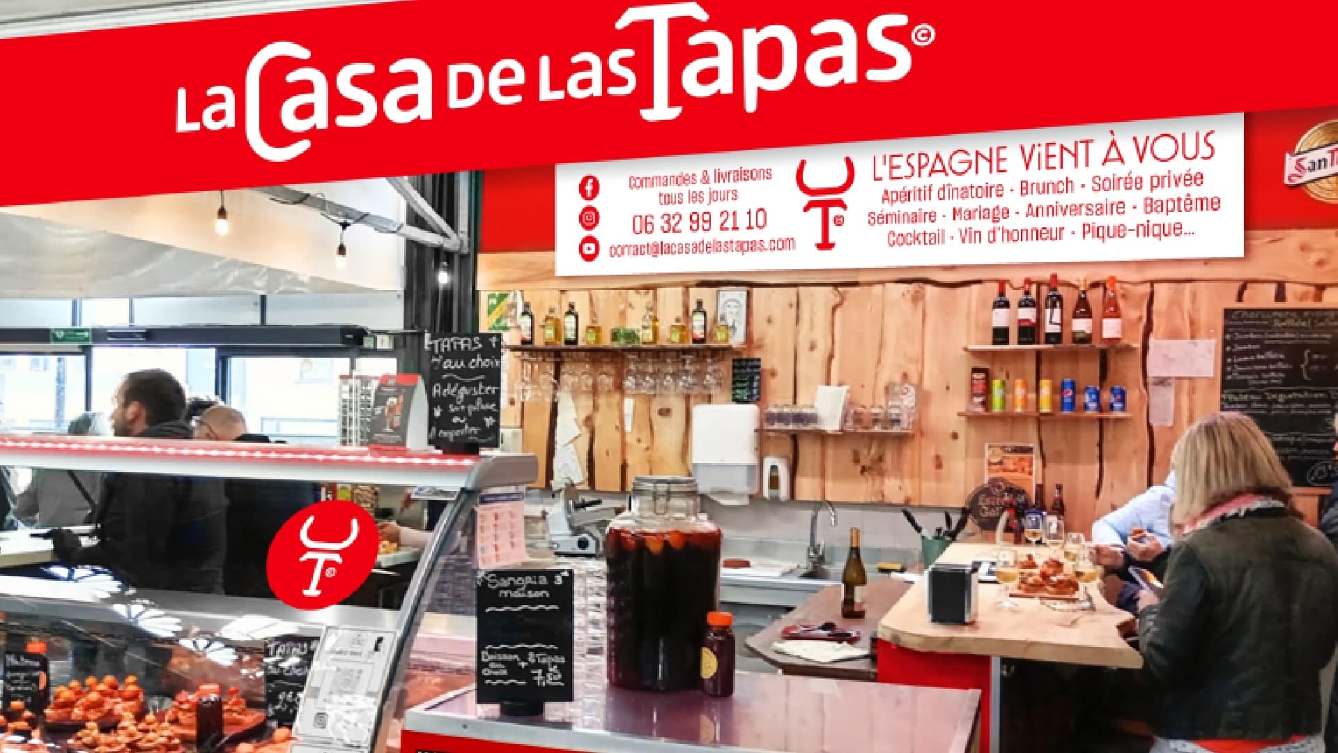Identité visuelle de la Casa de las Tapas par le Collectif Unithy