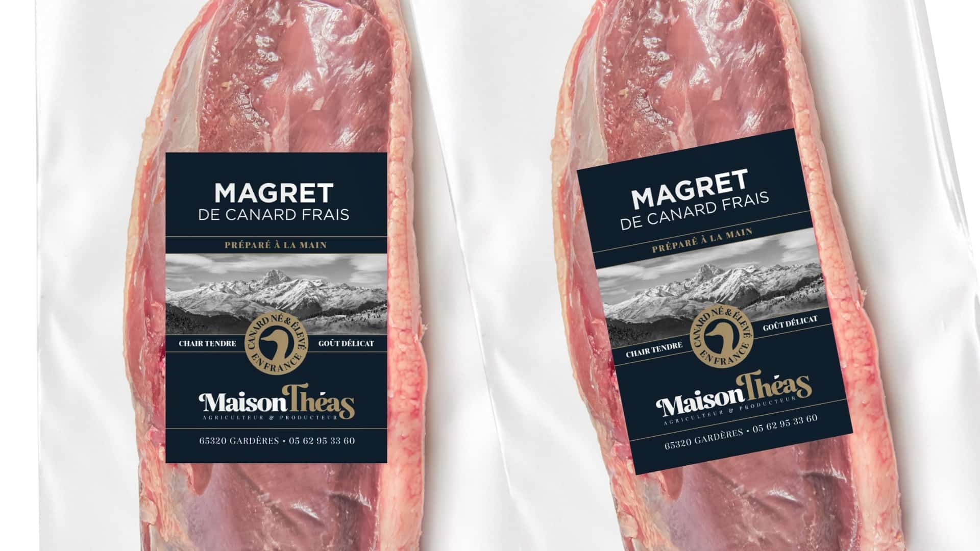 Étiquettes Maison Théas par le Collectif Unithy