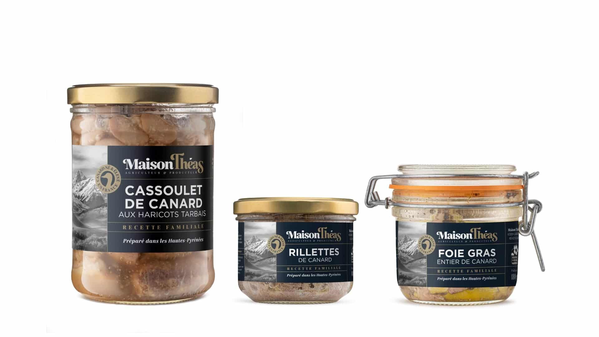 Gamme Étiquettes Maison Théas par le Collectif Unithy