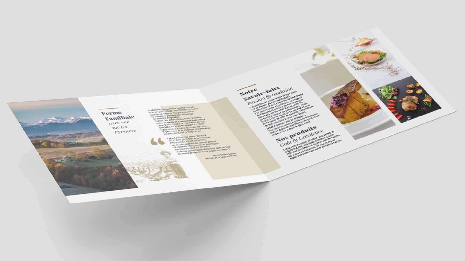 Plaquette Maison Théas par le Collectif Unithy