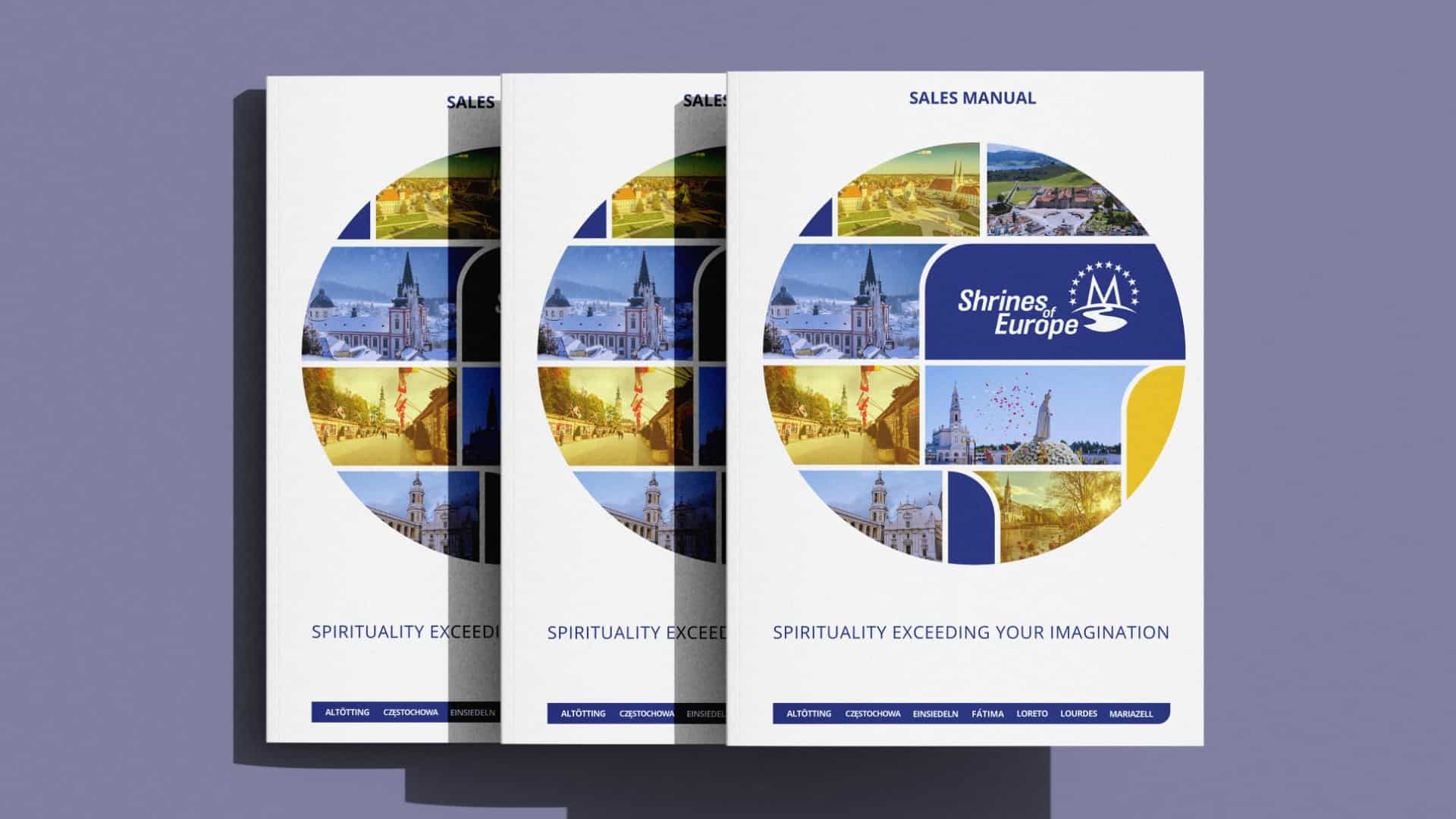 Brochure Shrines of Europe par le Collectif Unithy